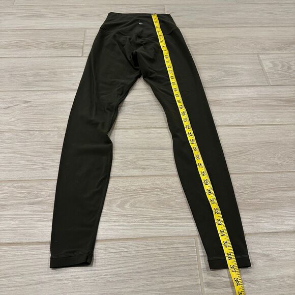 Lululemon Align Leggings Size 4 in Dark Olive - Picture 6 of 9